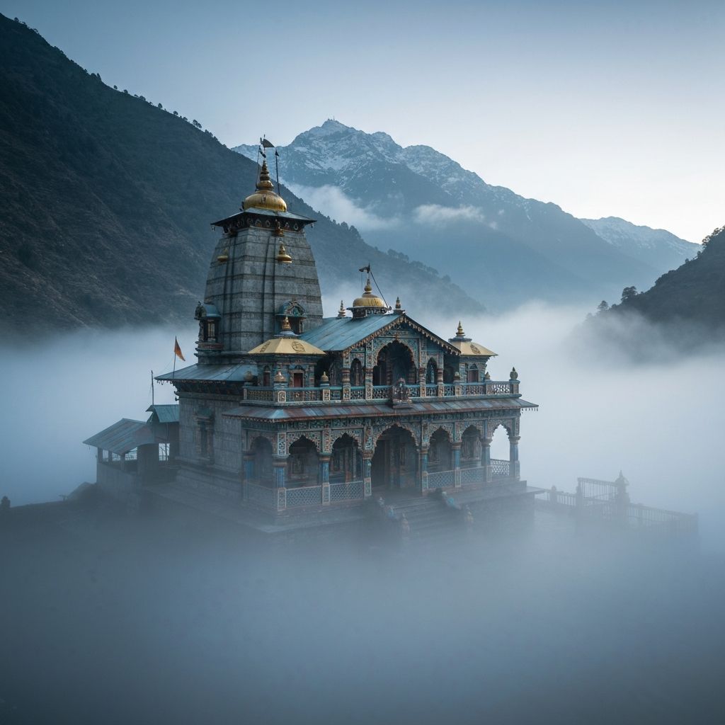 Sem Nagraja Temple in the Himalayas